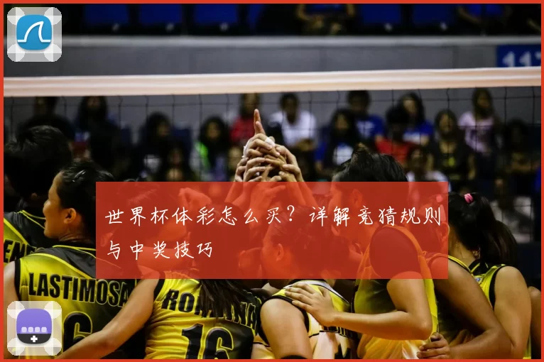 世界杯体彩怎么买？详解竞猜规则与中奖技巧