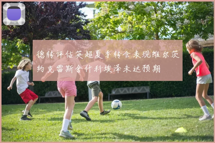 德转评估英超夏季转会表现维尔茨约克雷斯舍什科埃泽未达预期